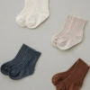 Mebie Ribbed Stretch Socks for Infants and Toddlers