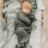 Desert Sage Muslin Swaddle Blanket - 100% Soft Cotton Baby Wrap -ROOLEE FASHION SHOP mebie57 websize