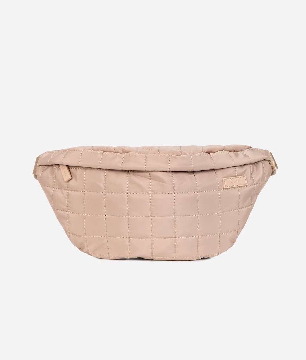 Quilted Nylon Belt Bag - Large Capacity Crossbody Travel Fanny Pack 9 Quilted Nylon Belt Bag - Large Capacity Crossbody Travel Fanny Pack - Image 7