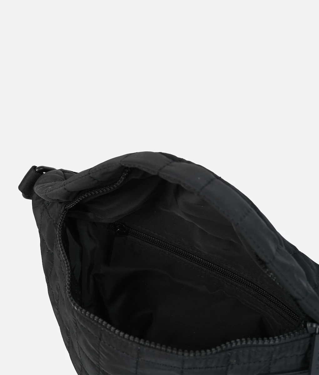 Quilted Nylon Belt Bag - Large Capacity Crossbody Travel Fanny Pack 8 Quilted Nylon Belt Bag - Large Capacity Crossbody Travel Fanny Pack - Image 6