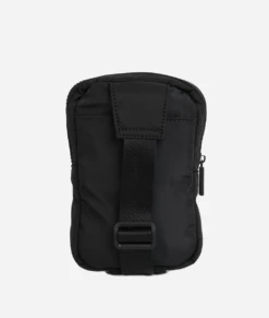 Black Nylon Crossbody Sling Bag - Versatile Travel & Concert Chest Pack -ROOLEE FASHION SHOP slingbag.black .03