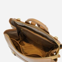 Fawn Square Diaper Bag - Tan -ROOLEE FASHION SHOP square.tan .4