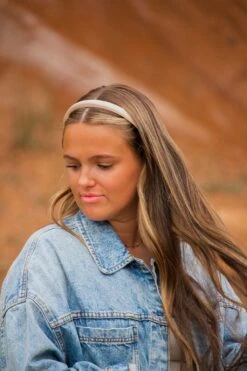 Andi Thin Satin Padded Headband - Elegant Hair Accessory -ROOLEE FASHION SHOP thin satin headband headband 465420