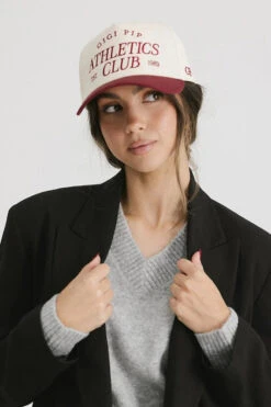 Vintage Trucker Hat - Athletics Club Retro Mesh Snapback Cap 34 Vintage Trucker Hat - Athletics Club Retro Mesh Snapback Cap -ROOLEE FASHION SHOP truckers athletics club vintage trucker 41820566945923