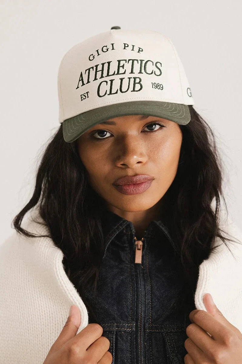 Vintage Trucker Hat - Athletics Club Retro Mesh Snapback Cap 4 Vintage Trucker Hat - Athletics Club Retro Mesh Snapback Cap - Image 2