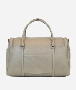 Premium Pebble Faux Leather Weekender Bag - Large Travel & Hospital Tote 12 Premium Pebble Faux Leather Weekender Bag - Large Travel & Hospital Tote -ROOLEE FASHION SHOP weekender.graygray.3web