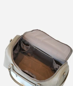 Premium Pebble Faux Leather Weekender Bag - Large Travel & Hospital Tote 13 Premium Pebble Faux Leather Weekender Bag - Large Travel & Hospital Tote -ROOLEE FASHION SHOP weekender.graygray.4web